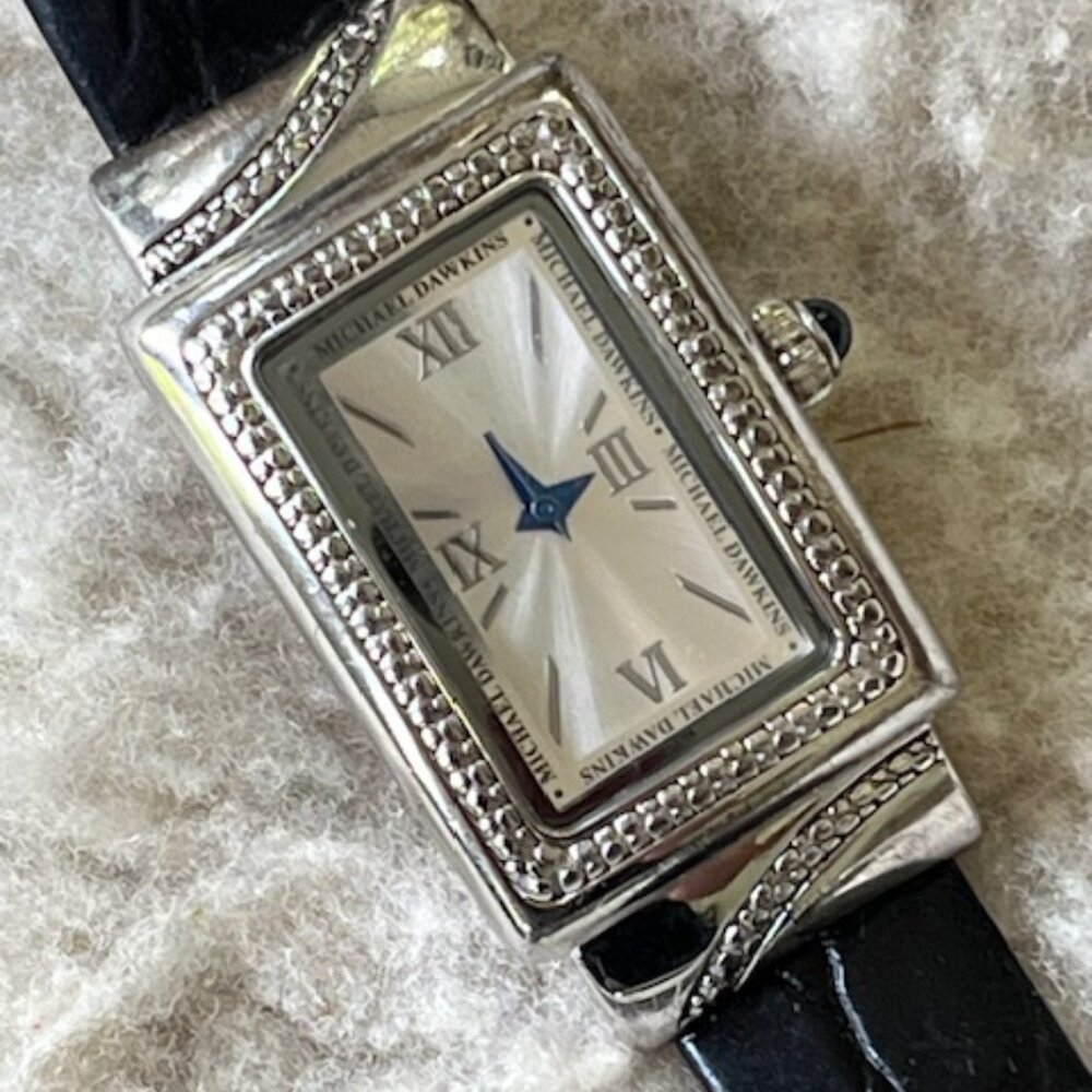 Michael Dawkins Ladies Sterling Silver Watch
